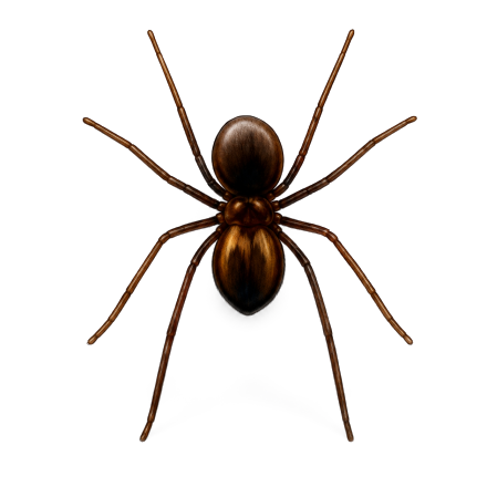 Spinnen in Wiener Wohnungen – Spinne in Nahaufnahme